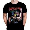 Мужская футболка Wild Star Hearts Marillion Script for A Jesters Tear, Рок-мерч для мужчин, Черная хлопковая футболка с принтом