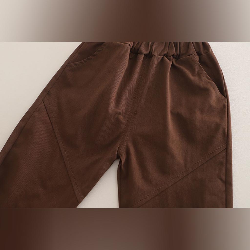 Детский повседневный комплект с длинным рукавом, удобные наряды для повседневной носки