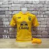 Футболка сборной Таиланда по футболу SOCCER NATION TEAM JERSEY SHIRT HOME FAN Print Polo Unisex Men Women Quick Dry Short Sleeve Uniform Elephant Logo Sport