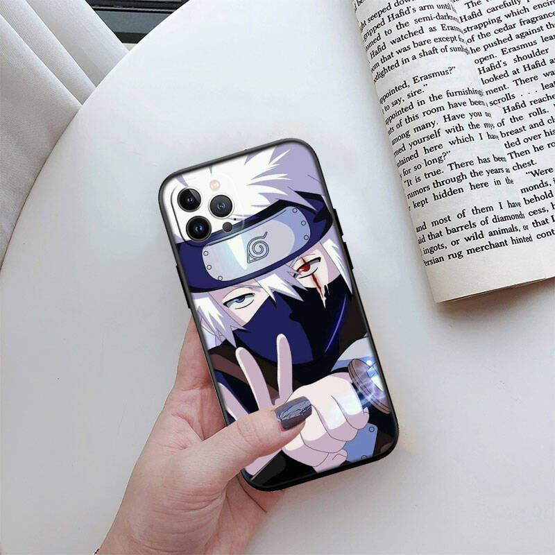 MH105 Чехол для телефона Наруто Учиха Саске для iPhone 7 8 11 12 13 14 15 16 17 16E XS Pro Max XR X SE Air