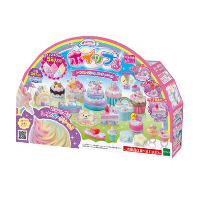 Игрушка для вечеринки со взбитыми сливками Whipple Cream Ages, игрушка для кондитера, игрушка Whipple EPOCH [набор Rainbow] W-133 8+