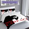 3pcs tony montana Scarface pattern bedding set duvet cover set includes duvet cover &pillowcases, perfect all season bedroom decoration & gift