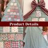 1/2Pcs Fabric Christmas Tree Advent Calendar with Pockets Handmade 24 Days Countdown To Xmas Wall Hanging Decoration Holiday Party Ornament