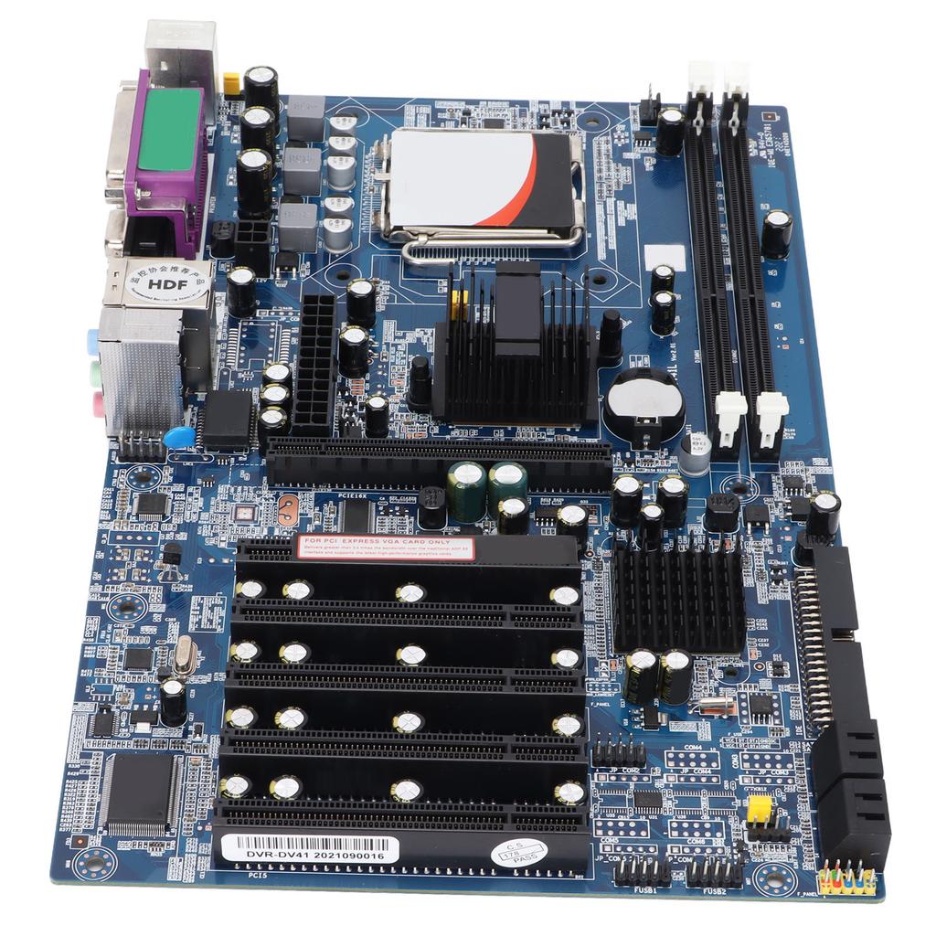 Промышленная материнская плата 5 портов PCI стабильный конденсатор фильтрация VGA контакт LPT COM последовательный порт G41 Lga775