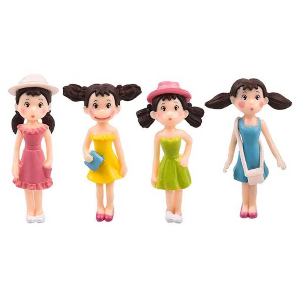 Домашний декор, микропейзаж из ПВХ, сказочный сад, мох, маленькая статуя, миниатюрные украшения, фигурки