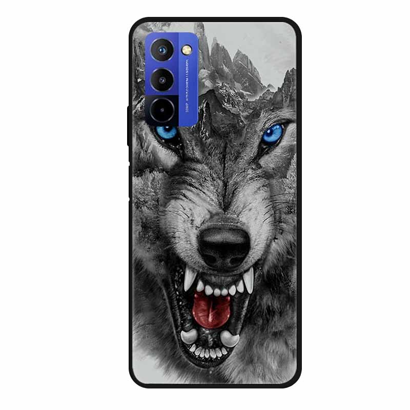 Чехол для Wiko 10 6,75" Роскошный Мягкий Силиконовый Задняя Крышка из ТПУ Чехол для Телефона для Wiko 10 Wiko10 Coque Защитный Ударопрочный Love Fundas