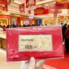 Красный конверт-сумка из чистого золота 999 пробы с креативной наклейкой для мобильного телефона Год Лошади