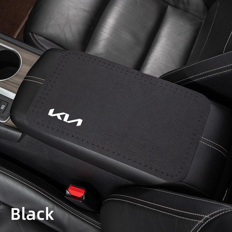 Center Console Armrest Cover Pad Auto Universal Decor Box Protector Soft Waterproof For Kia Rio 3 4 K2 K3 X-Line Car Accessories CF5