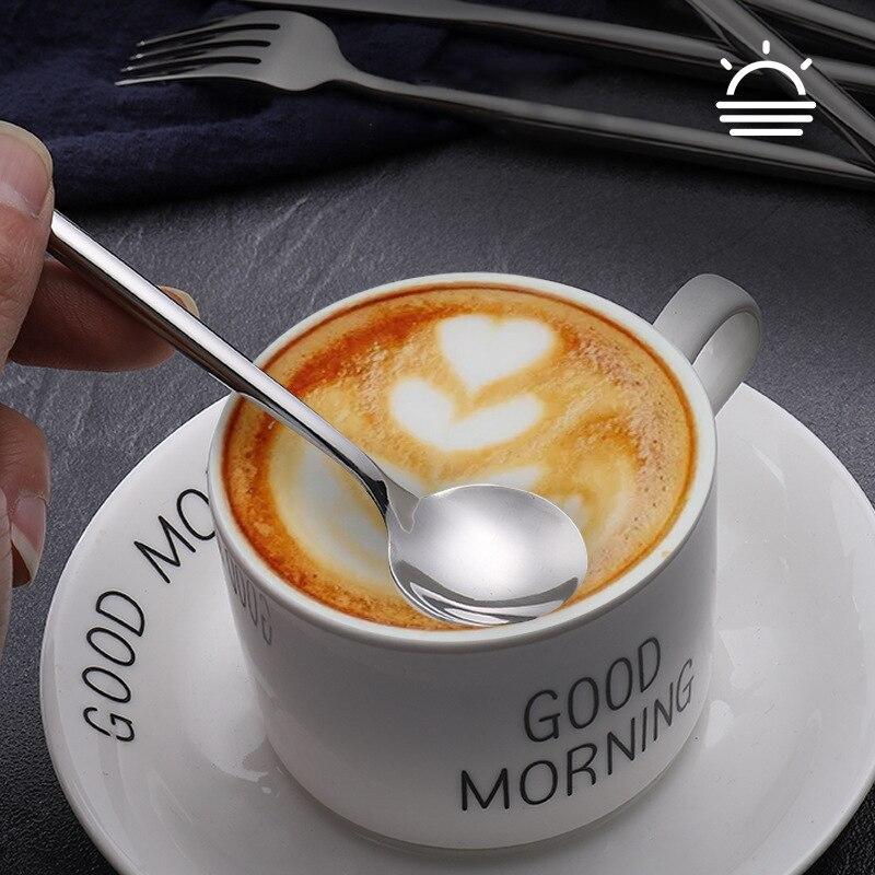 4 шт./компл. серебристый набор столовых приборов из нержавеющей стали для кухни столовая посуда нож вилка ложка набор столовых приборов набор посуды