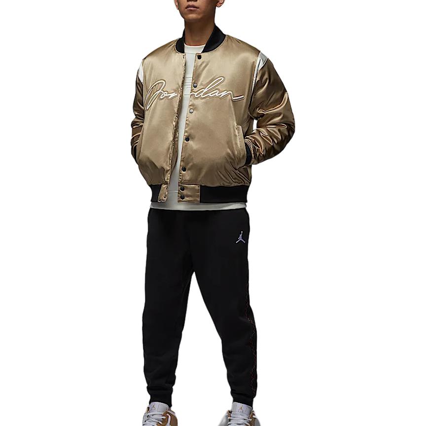 Jordan Mvp FW24 Спортивный Повседневный Модный Лонгслив Бейсбольная Куртка Мужские Куртки Пустынный Камуфляж Парус HF9298257