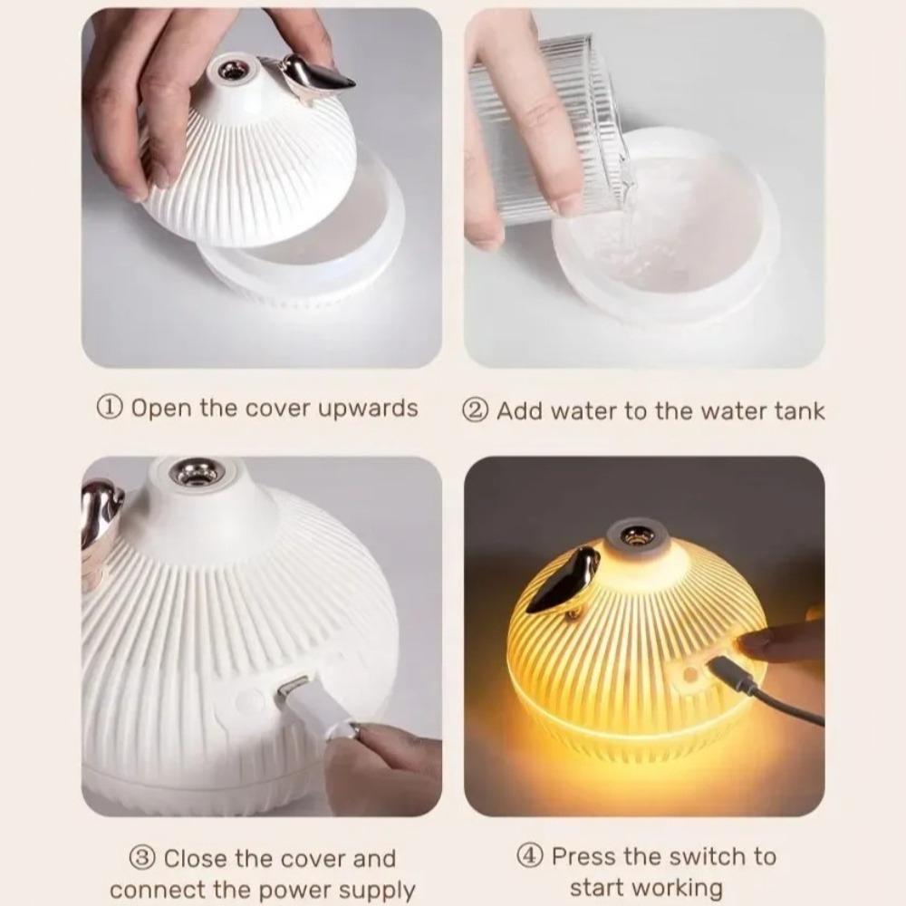 USB Air Humidifier 300ml Essential Oil Diffuser Creative Water Aroma Diffuser Home Decor