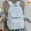 Школьный рюкзак корейская девушка клетчатый рюкзак милый студенческий школьный рюкзак женский легкий большая вместимость новая мода повседневный рюкзак