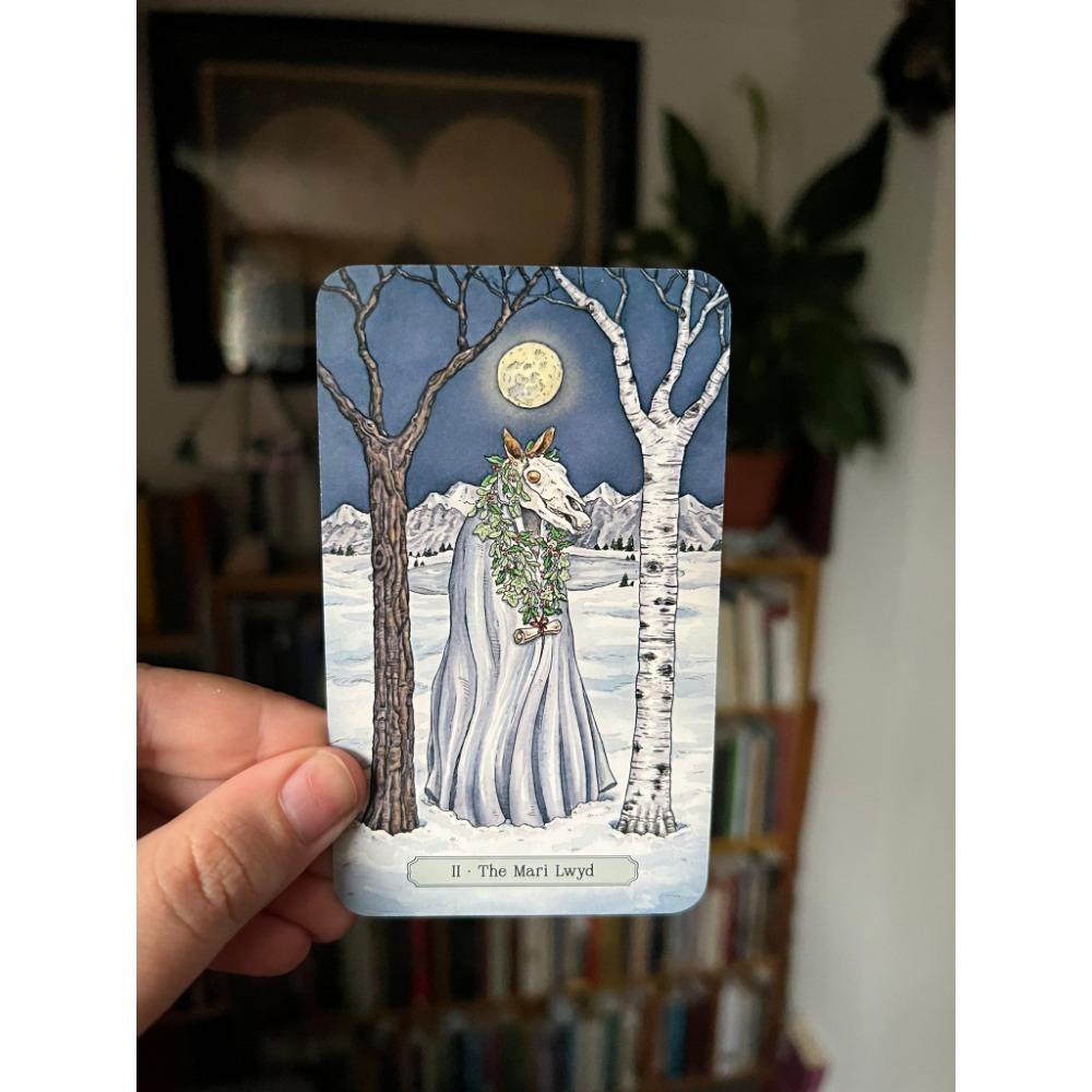 10,3*6 см Рождественское Таро 78 шт. Карт Надежда, Тепло и Таро Приветствие для самого чудесного времени года