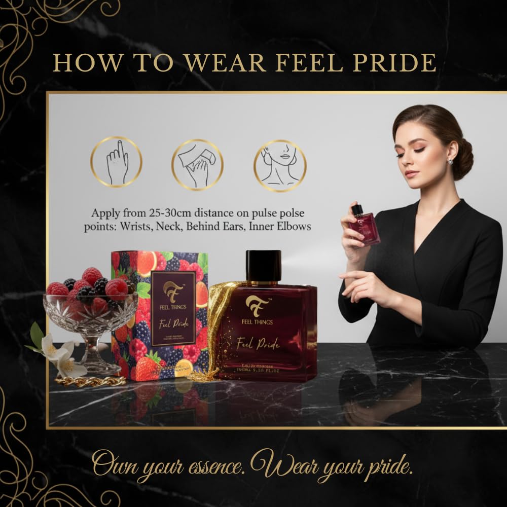 Роскошный стойкий парфюм для женщин FEEL PRIDE | EDP 100 мл |