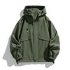 Chengmai Hooded Pleated Light Outdoor Jacket Loose Profile Hooded Thin Jacket Jacket Casual Light