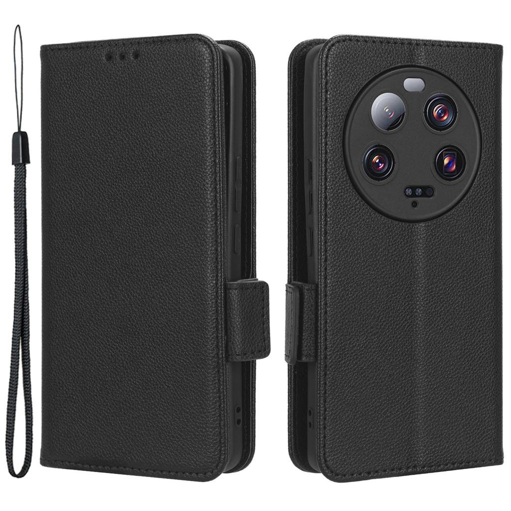 Для Xiaomi 13 Ultra Противоударный чехол-книжка из ПУ-кожи с текстурой личи и подставкой