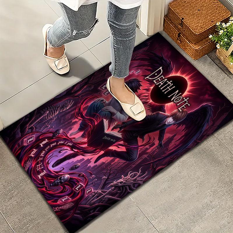 Death Note Carpet Rug For Living Room Bedroom Home Sofa Decoration Kids Play Nonslip Floor Mat