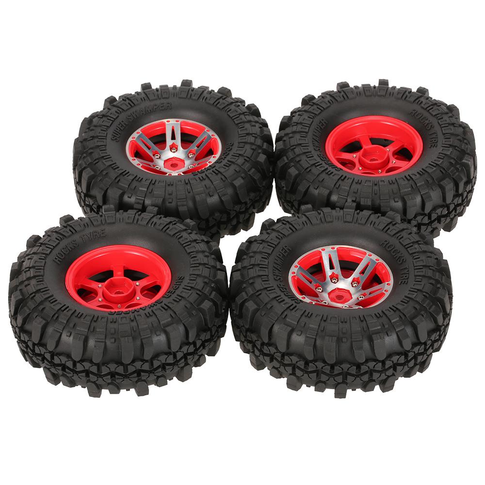 4 шт. AUSTAR AX-4020B 1,9-дюймовые 110 мм 1/10 гусеничные шины для скал с легкосплавным ободом для D90