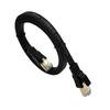 Плоский экранированный 10-гигабитный сетевой кабель RJ45 из чистой меди CAT8 для дома