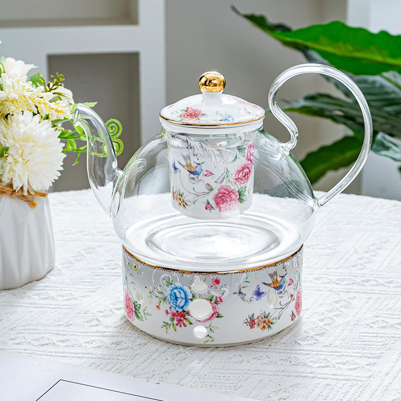 Керамическая кружка с блюдцем BRPeony Flower Ретро Набор для послеобеденного чая Кофейная чашка с блюдцем Наборы Кружка для пары Домашняя креативная посуда для напитков Кружки Домашний подарокEY