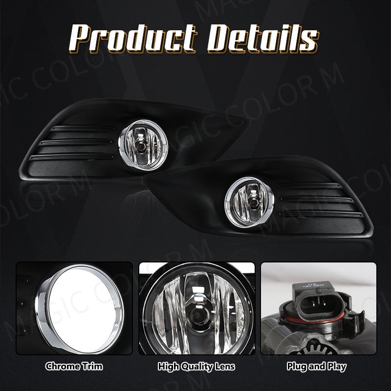 Для Ford Focus Focus 2 MK2 2009 2010 2011 Противотуманные фары LED DRL Дневные ходовые огни Галогенные автомобильные фары Автомобильные аксессуары 12 В