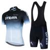 Mens Compression Cycling Jersey Short Sleeve Quick Dry Breathable Mountain Road Bike Riding Apparel