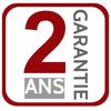 Plaque de finition - NOVELLA - 2 postes - Blanc - Polycarbonate - 81x155x10mm