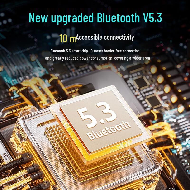 Soaiy SH02 Bluetooth Computer Soundbar Speaker with RGB Lighting