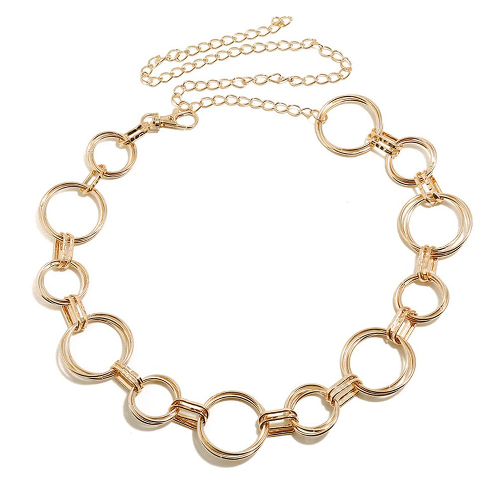 Fashion Retro Circles Fringed Waist Chain Sexy Body Chain Decoration