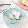 Extra Large Silicone Steamer Basket Non-Stick Multi-Layer Dumpling Tray for Pots/Rice Cookers Foldable Steam Rack Heat-Resistant