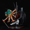 Новый аниме One Piece Ророноа Зоро Вано Страна Девять Ножей Flow Ашура Черная Веревка Торнадо Коллекция ПВХ Модель Кукла Подарки Игрушки