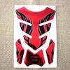 Protector Cover Motorcycle Tank Pad Protector Flame Sticker 3D Tankpad Sticker Motorcycle Decal