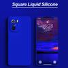 Liquid Silicone Case for XiaoMi 13 Lite 12T 12 Pro 12X 11 11T 10 10T 9 9T 8 Lite RedMi Note 12 11s 10s 9s 8 7 12c Cover Soft Camera Lens Protection