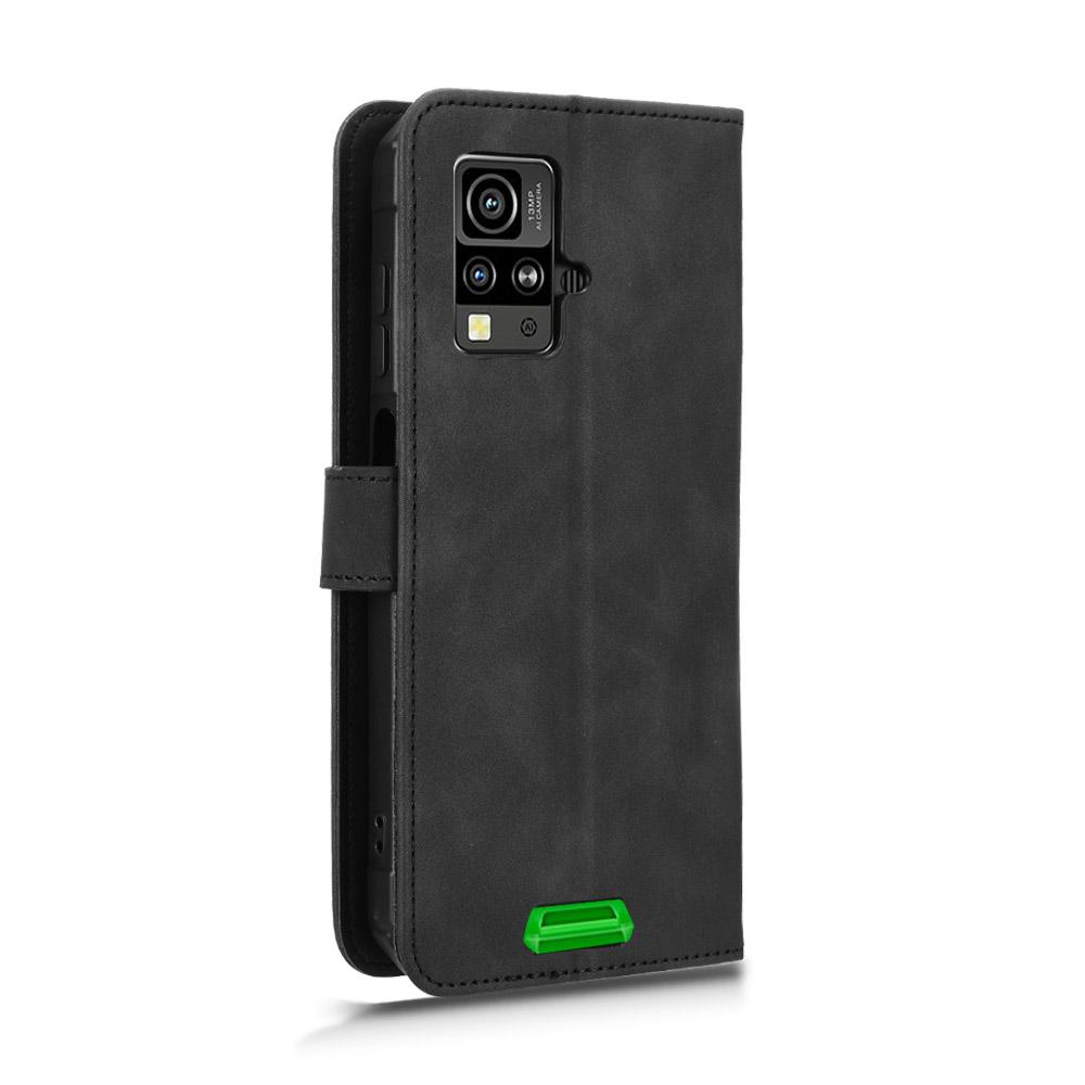 For Blackview BV4800 Leather Case Skin Feel Anti Drop Wallet Stand Flip Phone Cover
