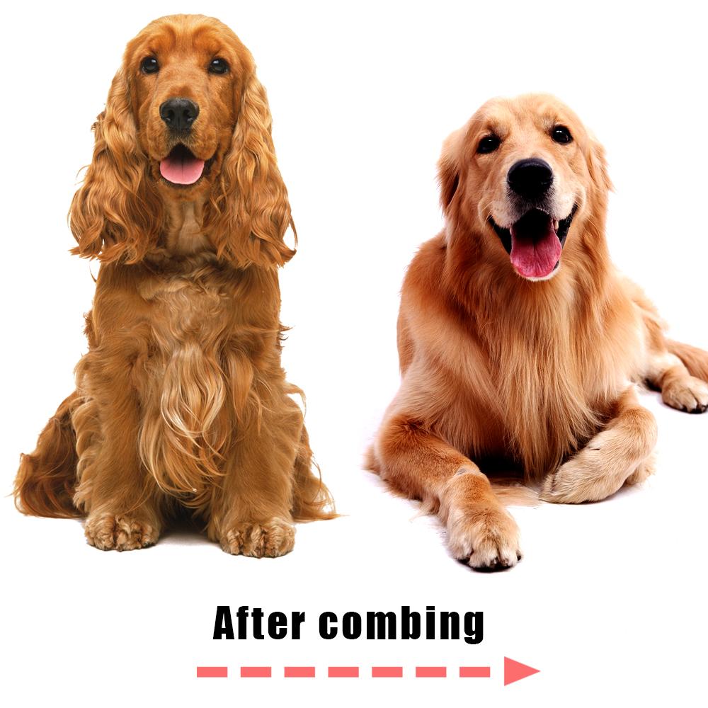 Pet Hair Remover Brush Dogs Fur Trimming Pet Products For Matted Long Hair Curly Pet Pet Grooming Tool