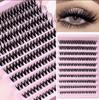 UNIQUE LASHES Премиальные Индивидуальные Пучки Ресниц Книга 60 Пучков 30D 40D 50D Ручная Работа Искусственный Мех Наращивание Ресниц Private Label