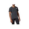 adidas Adizero Мягкая Удобная Стильная Дышащая Футболка с Коротким Рукавом Мужские Топы Черная JF3473