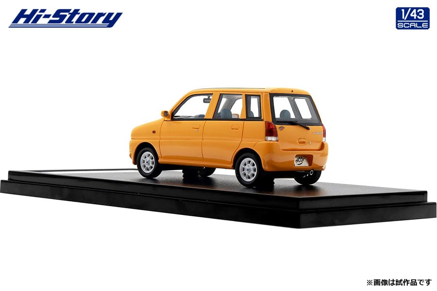 Hi Story Subaru PLEO NICOT Мандариновый Желтый Готовое Изделие 1/43 (2002)
