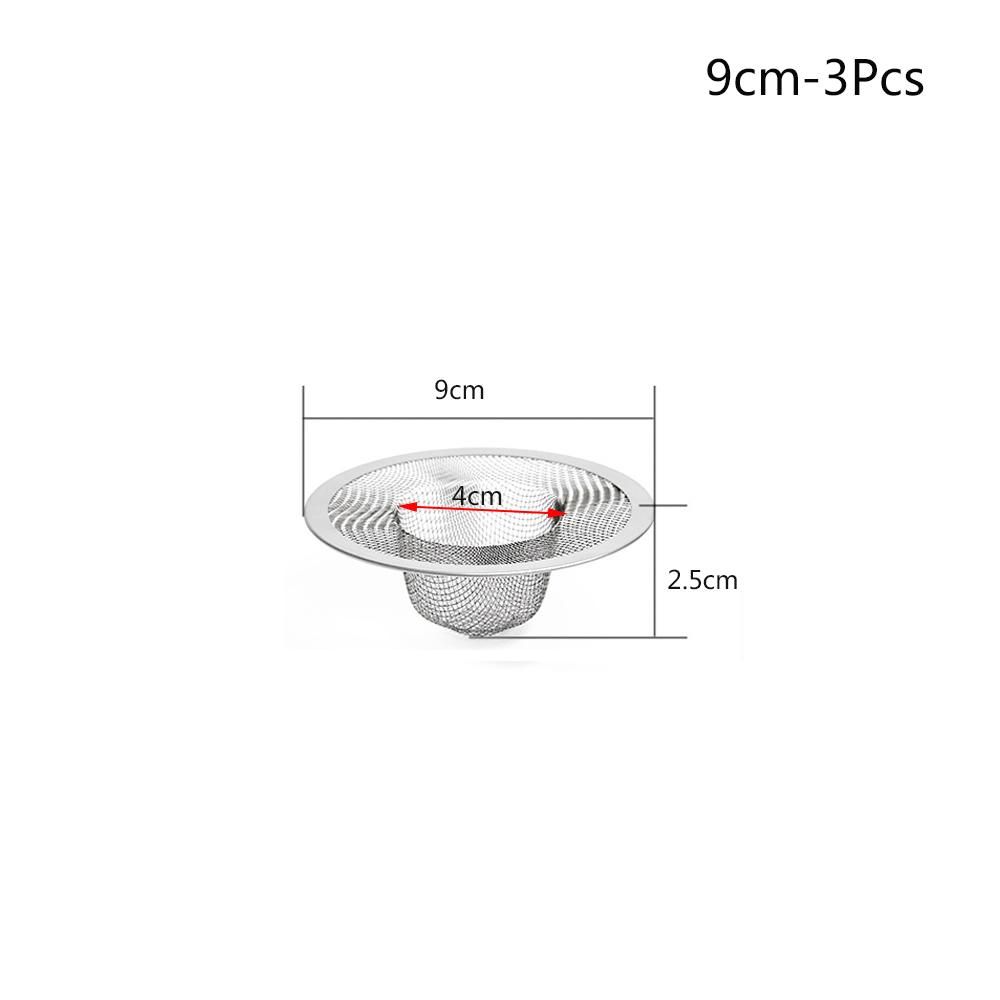 Kitchen New Hair Clean Up Shower Sewer Anti Clog Waste Catcher Mesh Trap Drain Filter Sink Strainer