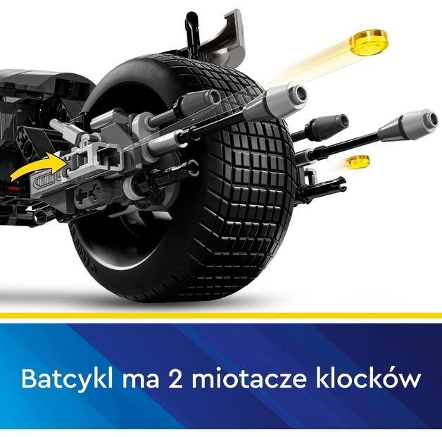 LEGO DC Batman 76273 Сборная фигурка Бэтмена и бэтцикл