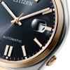 Citizen Унисекс NJ0154-80H ( Часы CITIZEN COLLECTION Механические) Круглые часы серебряные аналоговые
