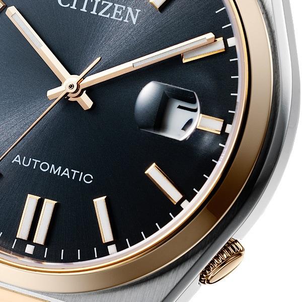 Citizen Унисекс NJ0154-80H ( Часы CITIZEN COLLECTION Механические) Круглые часы серебряные аналоговые