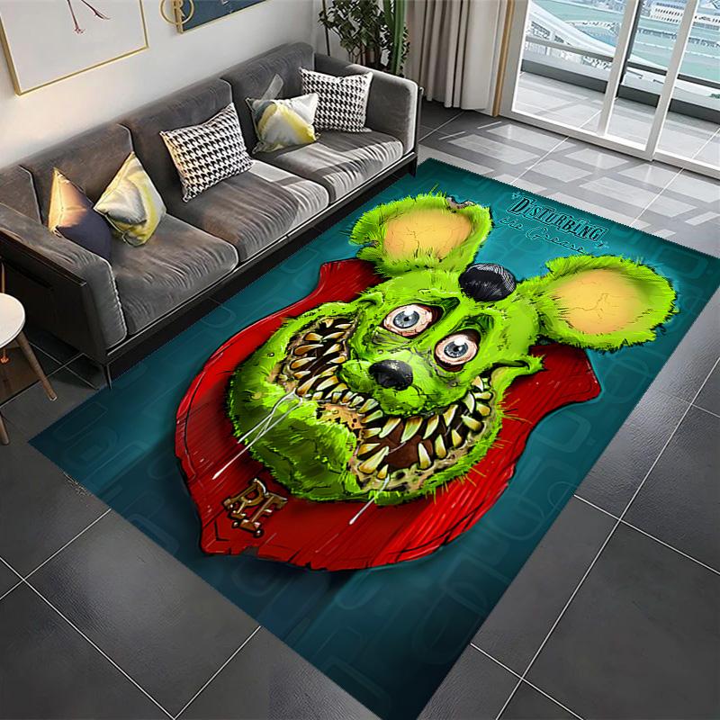 Rat Fink: Wild Ride World Kustom Cars carpet printing Suitable for all seasons Protective pad Doormat Bathroom mat