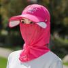 Быстросохнущая Шляпа Шляпа для Защиты от Солнца Солнцезащитная Шляпа Ледяной Шелк Широкополая Панама Широкие Поля с Защитой Шеи Панама с Покрытием для Шеи Мужская