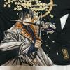 Used Karakuri Tamashii Iki Rurouni Kenshin Collaboration Long Sleeve Cut and Sew