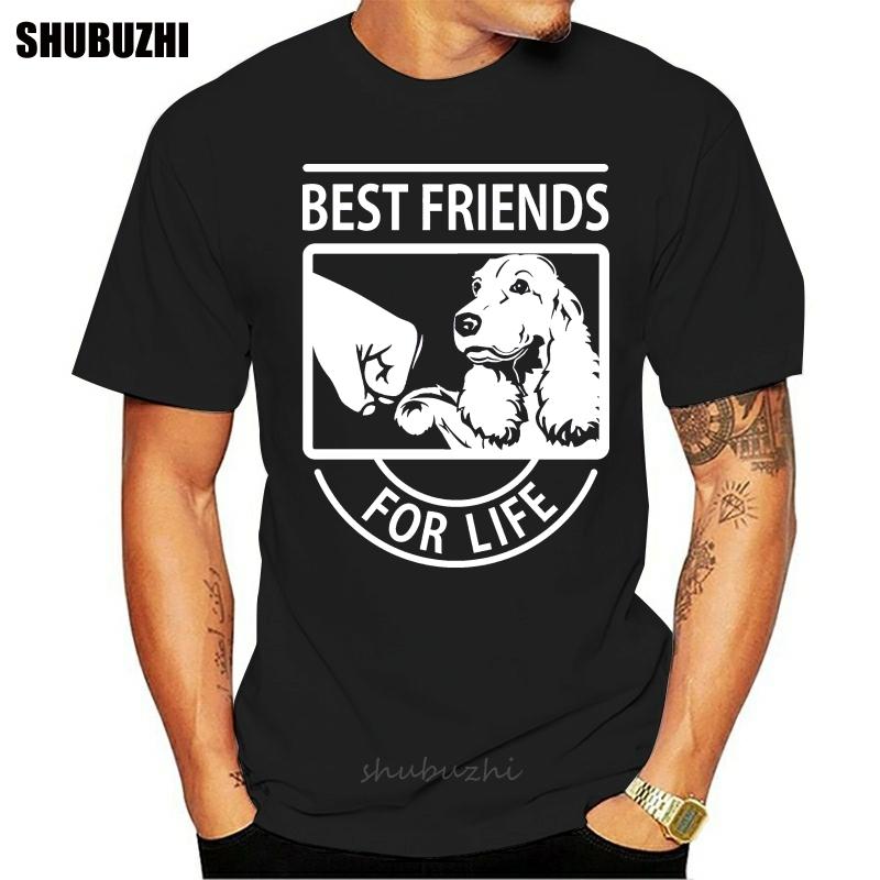 brand men shirt Cocker Spaniel Best Friend Tshirt cotton tshirt men summer fashion tshirt euro size