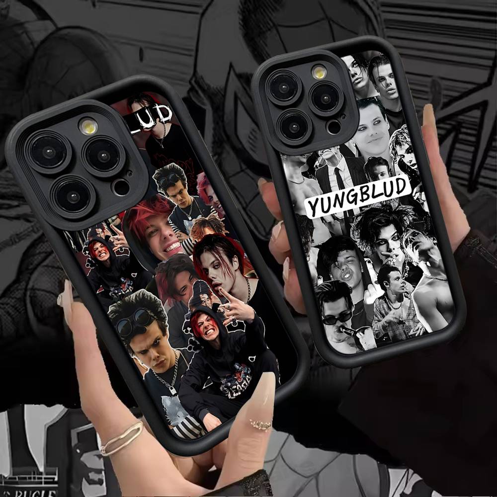 Чехол для телефона Y-Yungblud Hot Singer Для IPhone 17 16 15 14 13 12 11 Pro Max Противоударный Мягкий Чехол