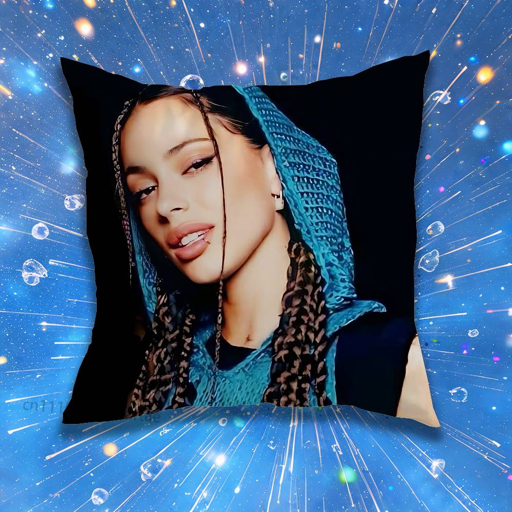 TTini SStoessel Singer Pillow Case For Home Bedroom Car Office Decoration Living Room Sofa Cushion Cover Suitable