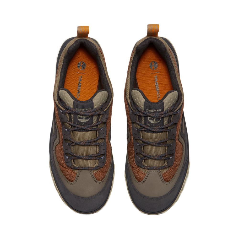 Timberland Motion 7 Кожаные Шнуровка Удобные Круглый Носок Водонепроницаемые Амортизация Поддержка Низкие Треккинговые Ботинки Мужские Треккинговые Ботинки TB0A2M4NEM51
