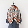 Autumn And Winter Thickened Warm Wind Pony Scarf Women'S Light Luxury Style Versatile Air Conditioner Shawl Temperament Scarf
